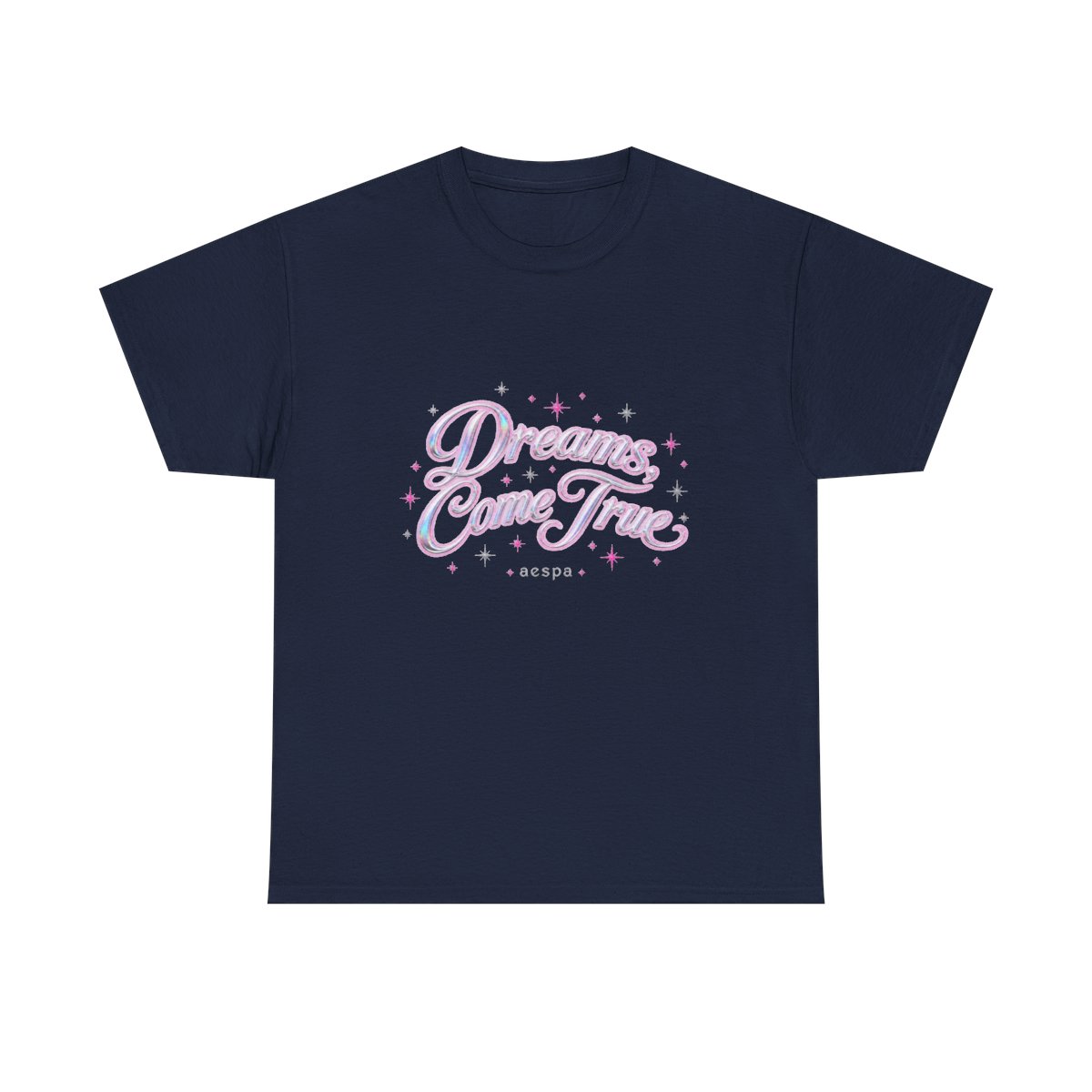aespa "Dreams, Come True" Unisex Tee - alternate angle 2, merchandise
