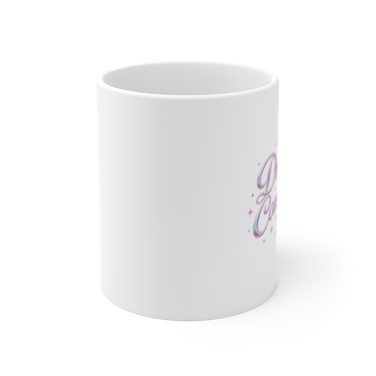 aespa "Dreams, Come True" White Mug - alternate angle 1, merchandise