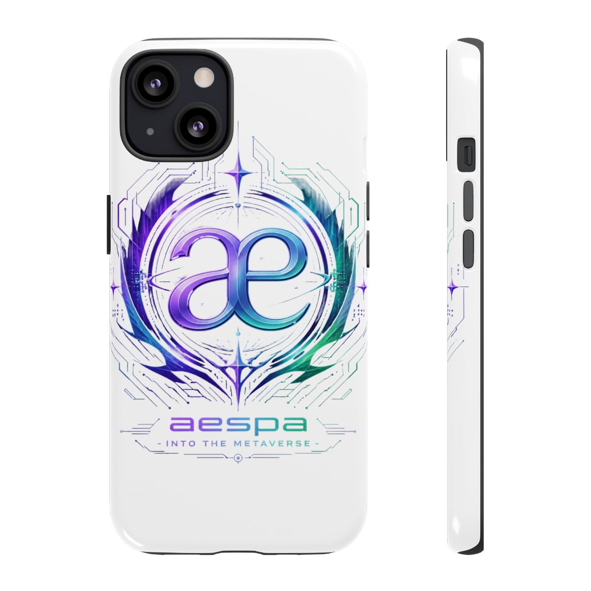 aespa "aespa - Into the Metaverse" Phone Case - alternate angle 2, merchandise