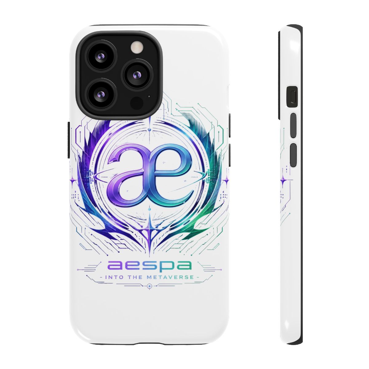 aespa "aespa - Into the Metaverse" Phone Case - alternate angle 3, merchandise