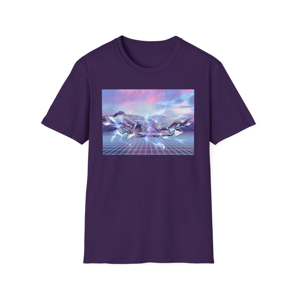 Chrome Path Aespa T Shirt   - alternate angle 3, merchandise