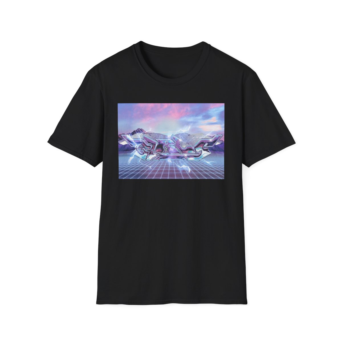 Chrome Path Aespa T Shirt   - alternate angle 2, merchandise