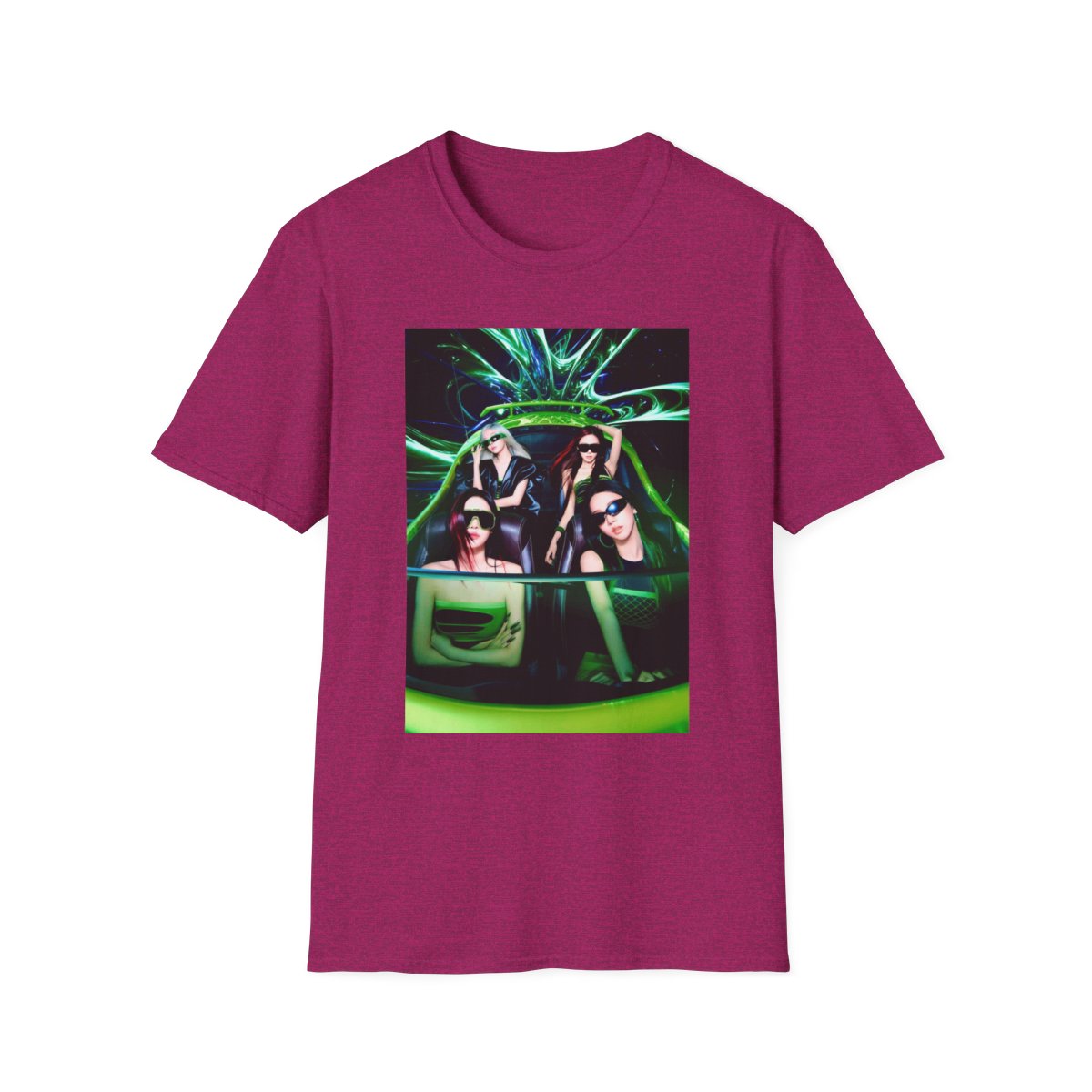 Digital Matrix Aespa T Shirt - alternate angle 2, merchandise