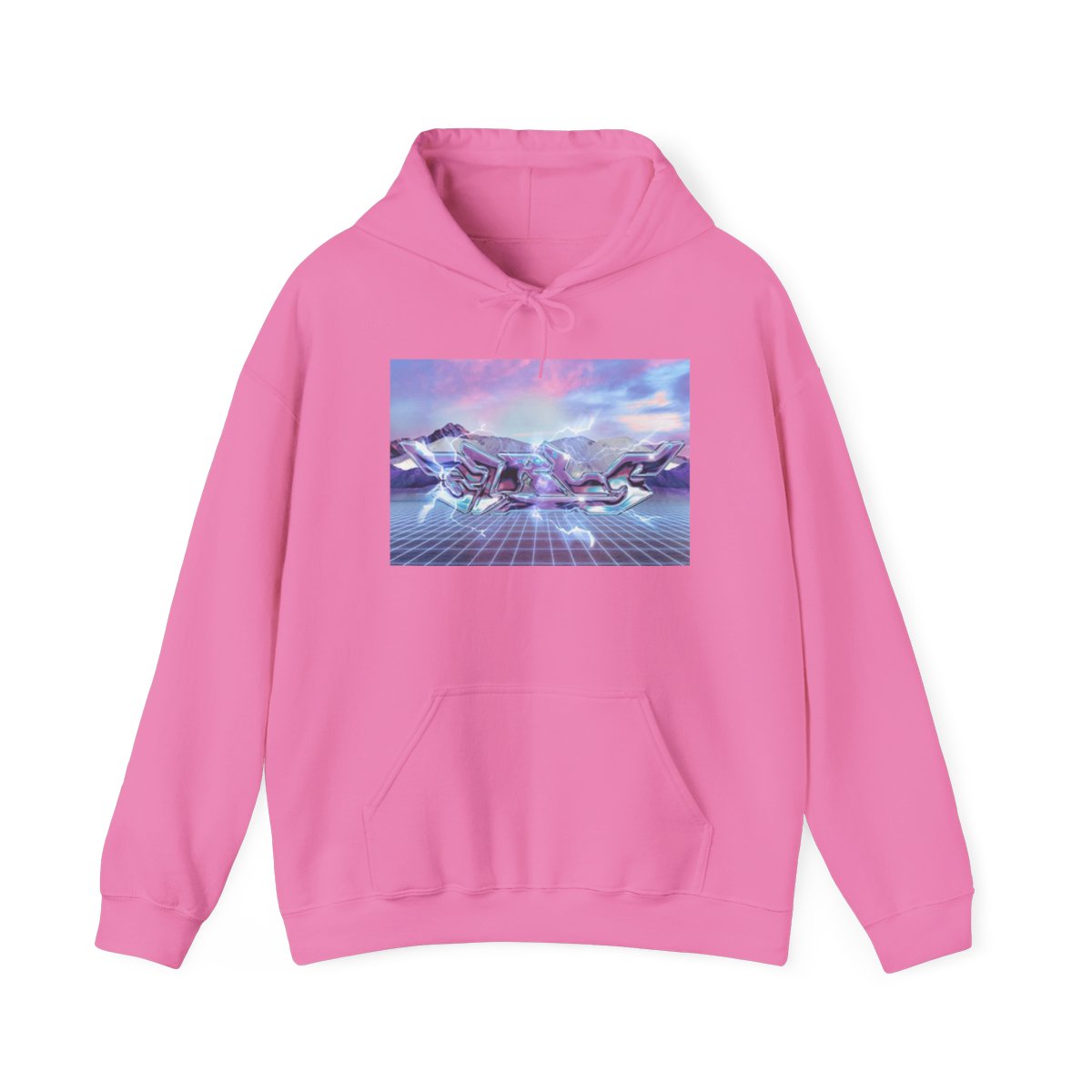 Aespa Galatic Chrome Hoodie - alternate angle 3, merchandise