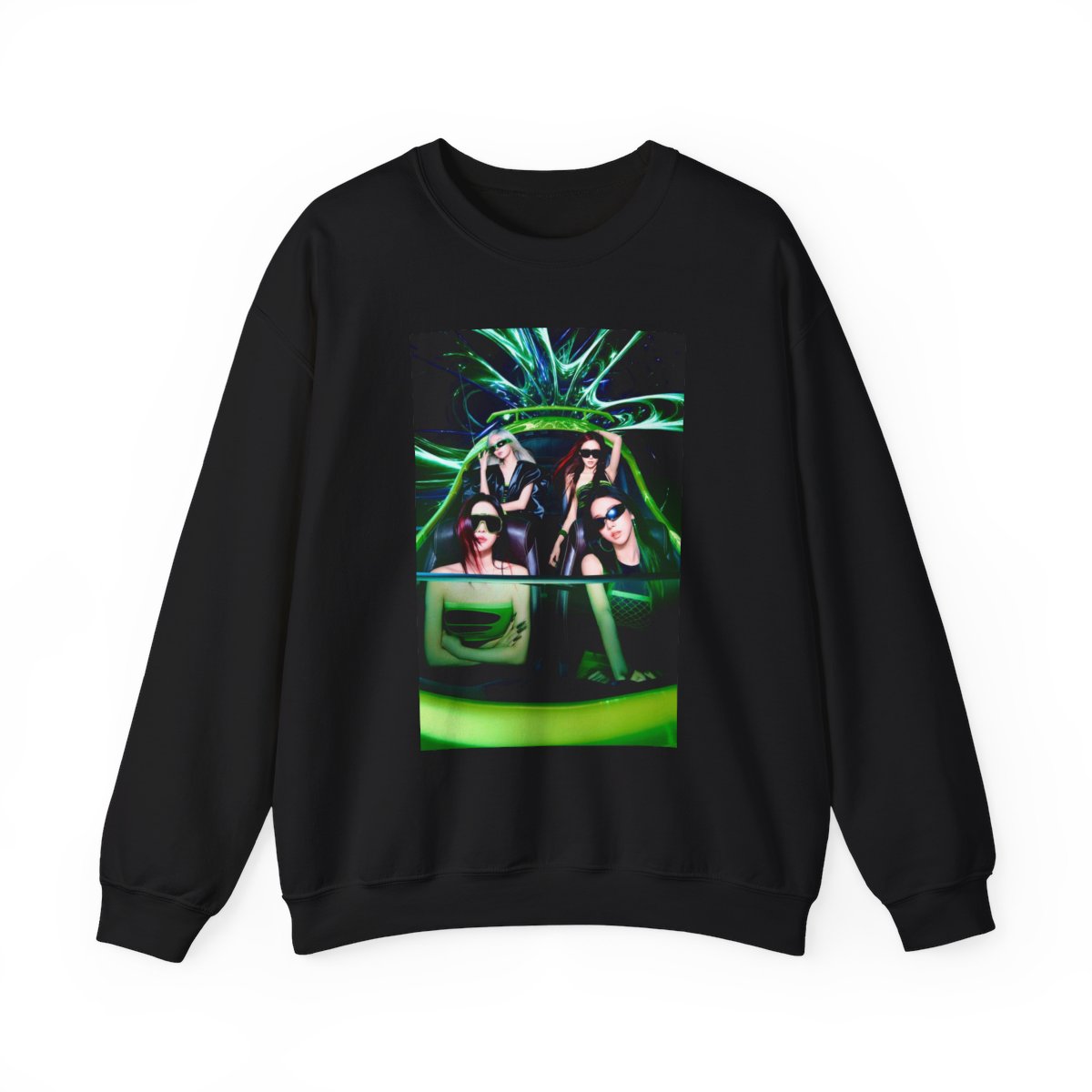 Aespa Green Car Sweatshirt